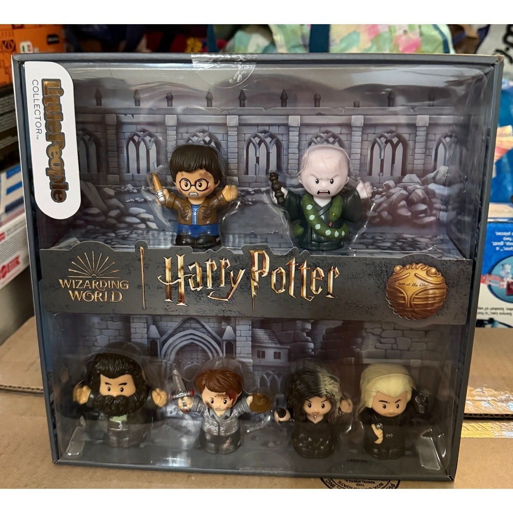 Fisher-Price Little People Harry Potter & the Deathly Hollows Set (NWT)